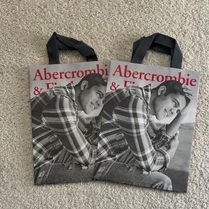 Abercrombie & Fitch Graphic small paper bags